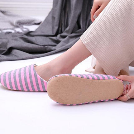 Women Winter Warm Slippers Cute Rabbit Slippers Indoor Shoes For Girls Non Slip Soft Funny Women Furry Slipper House Slippers For Women Indoor Slip On Slippers Warm Flats Shoes Soft-soled Cotton Slippers